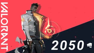 Valorant 20 EUR - 2050 Riot Points