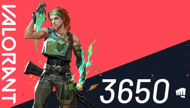 Valorant 35 EUR - 3650 Riot Points
