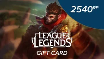 League of Legends 20 EUR - 2540 Riot Points