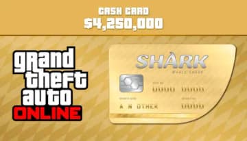Grand Theft Auto Online: Whale Shark Cash Card - Xbox One