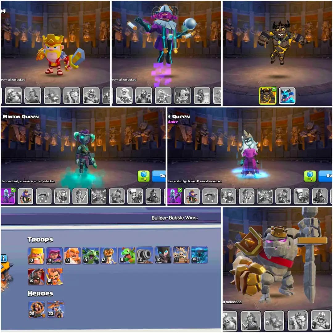 [RARE] TH18 NEAR MAX | DRAGON STATUS | 3 HERO MAX | 2 EPIC MAX | MAX WALL | HEROES: 92-105-50-80-55 | XP-180 | MAX DFC | FULL ACCESS | MAX DFC