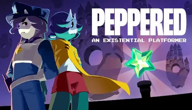 PEPPERED: an existential platformer cover