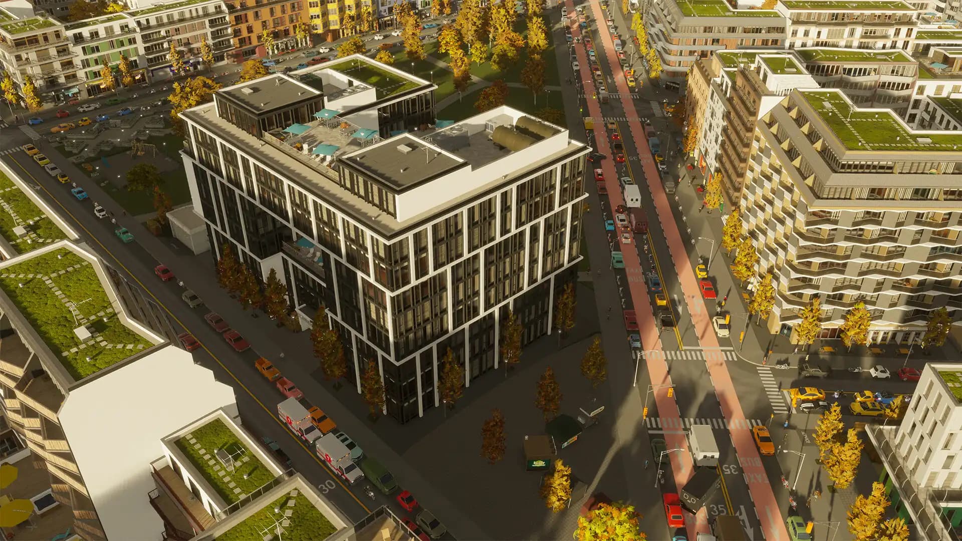 Cities: Skylines II - Creator Pack: Urban Promenades media 5