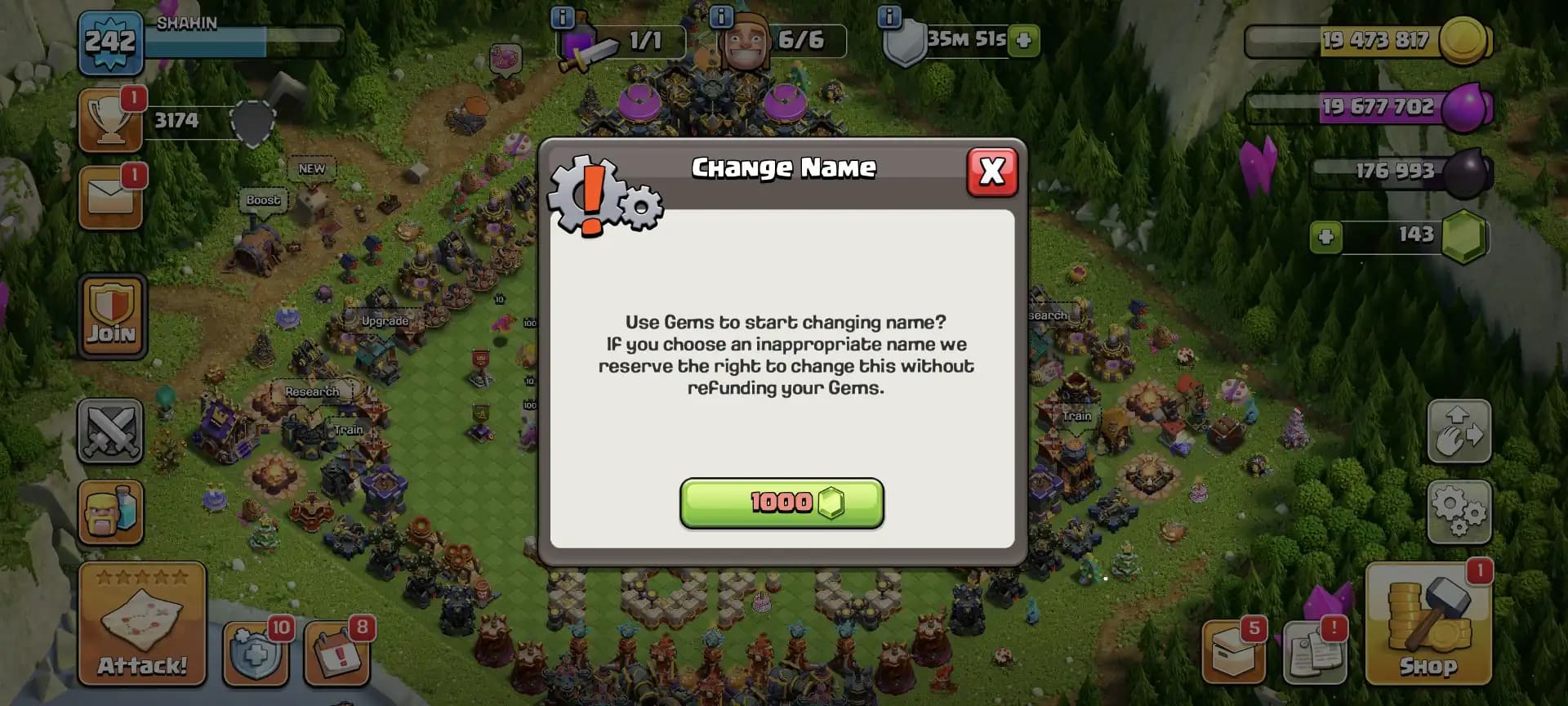 HEROS 100-100-75-75-50 🔥 TH 17 MAX ACCOUNT ✔️ HIGH EPIC EQUIPMENT 🔥 MAX DEF ✔️ HIGH LAB+WALL ⚡ EVERY SIDE HIGH 🔥 BEST OFFER