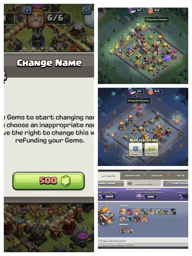 XP-271 🚀 TH 17 MAX ACCOUNT 😱 4 HEROS MAX ✔️ HIGH EPIC EQUIPMENT 🔥 HEROS 100-100-81-75-50 ⚡ B.B FULL MAX ✔️ HEROS SKIN ✔️ EVERY SIDE WOW 🔥 SUPER OFFER