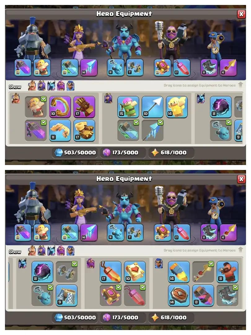 BEST DEAL 😱 TH 17 SUPER QUALITY ACCOUNT ✔️ HEROS 81-92-70-70-36 🚀 HIGH DEF+LAB ✔️ HEROS SKIN 🛎️ EVERY SIDE HIGH 🔥 BEST OFFER