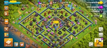 Clash Of clans , Th 18 , 10030 Gems , 6 Epic Equipments , NC free ,107 CWL Medals , Magic items , Many Decorations , BH 10 Full Max - Global