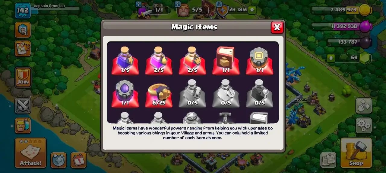 Th 13 Defences max , 2 Epic equipments , NC - Free , Many Magic items Both Android and iOS
