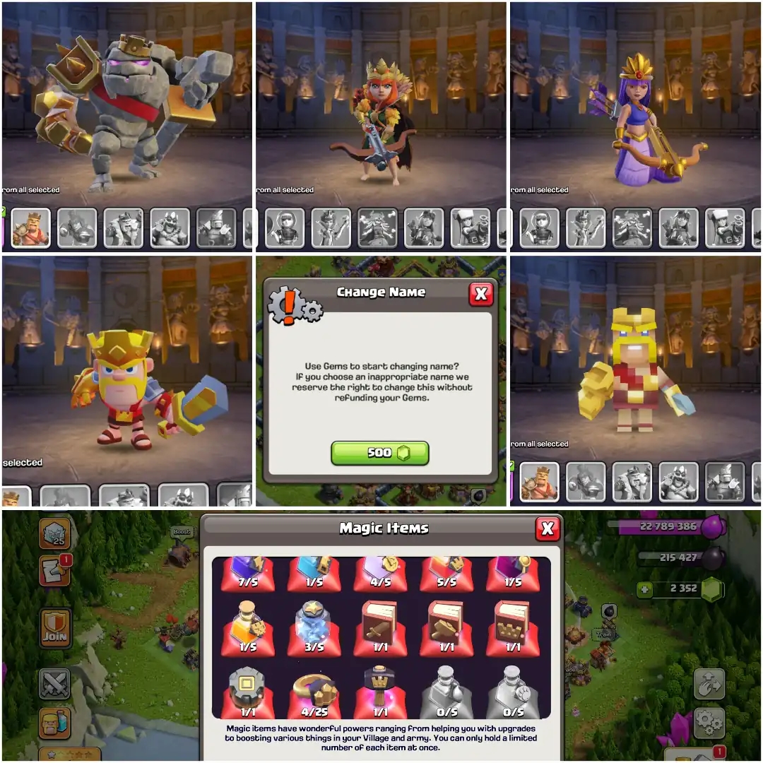 BEST EPIC | TH17 NEAR MAX | GG MAX | B.B MAX | 2576 WS | HEROES: 82-98-71-71-45 | 2.5K GEMS | NC YES | XP-237 | ALL EPIC | HIGH DFC | EMAIL CHANGE AVL - Global