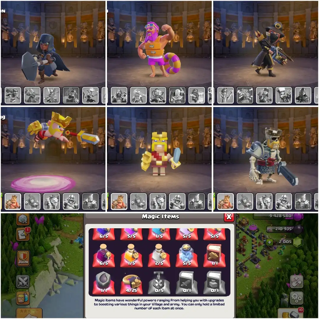 SUPER DEAL | TH17 NEAR MAX | NC YES | HIGH EPIC | HEROES: 85-97-70-71-45 | XP-223 | 1912 WS | PETS- 10/10/10/10/10/10 | GOOD DFC - Global