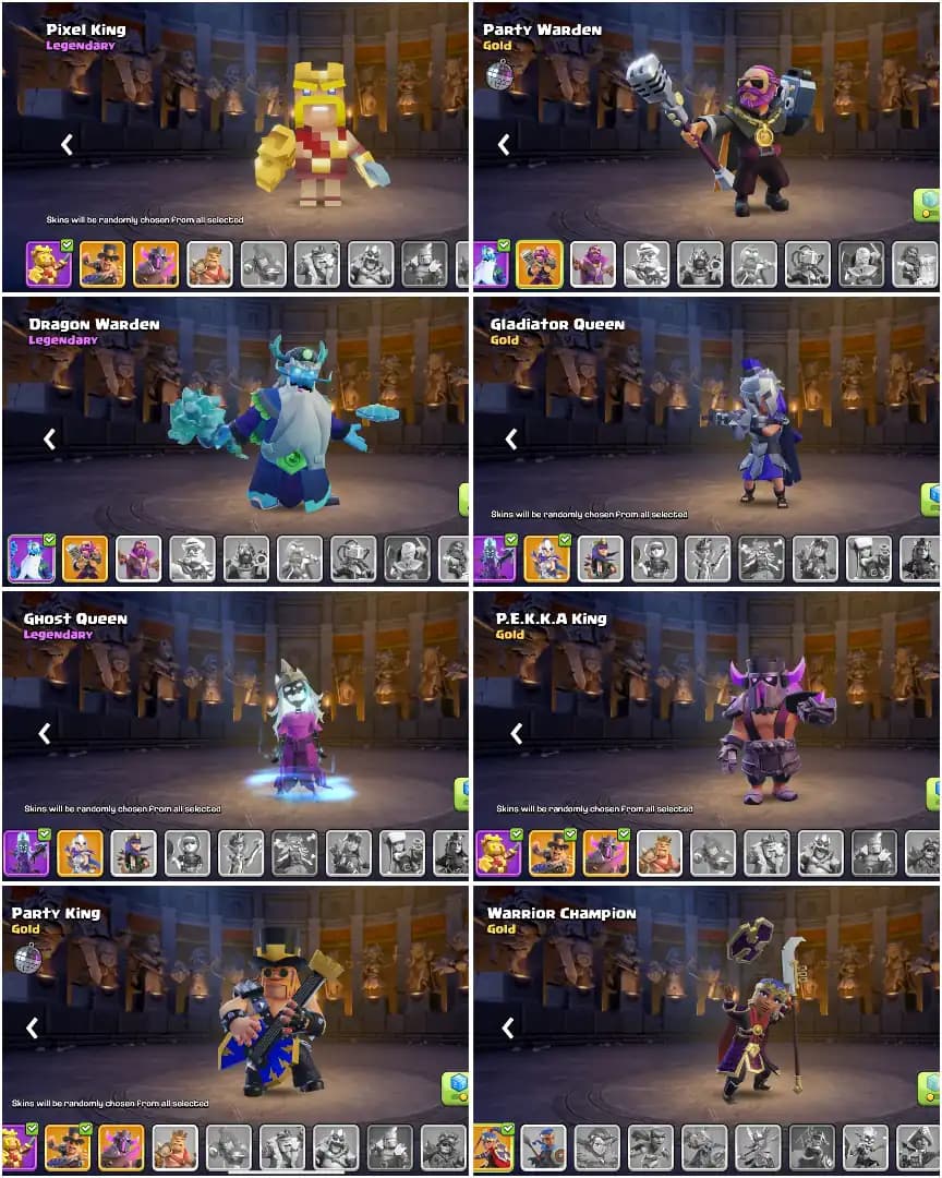 TH17 NEAR MAX | PURPLE WALL | ALL EPIC | XP-227 | HEROES: 82-87-62-64-37 | NC YES | 1962+WS | 8X SKIN | BEST DEAL | FULL ACCESS