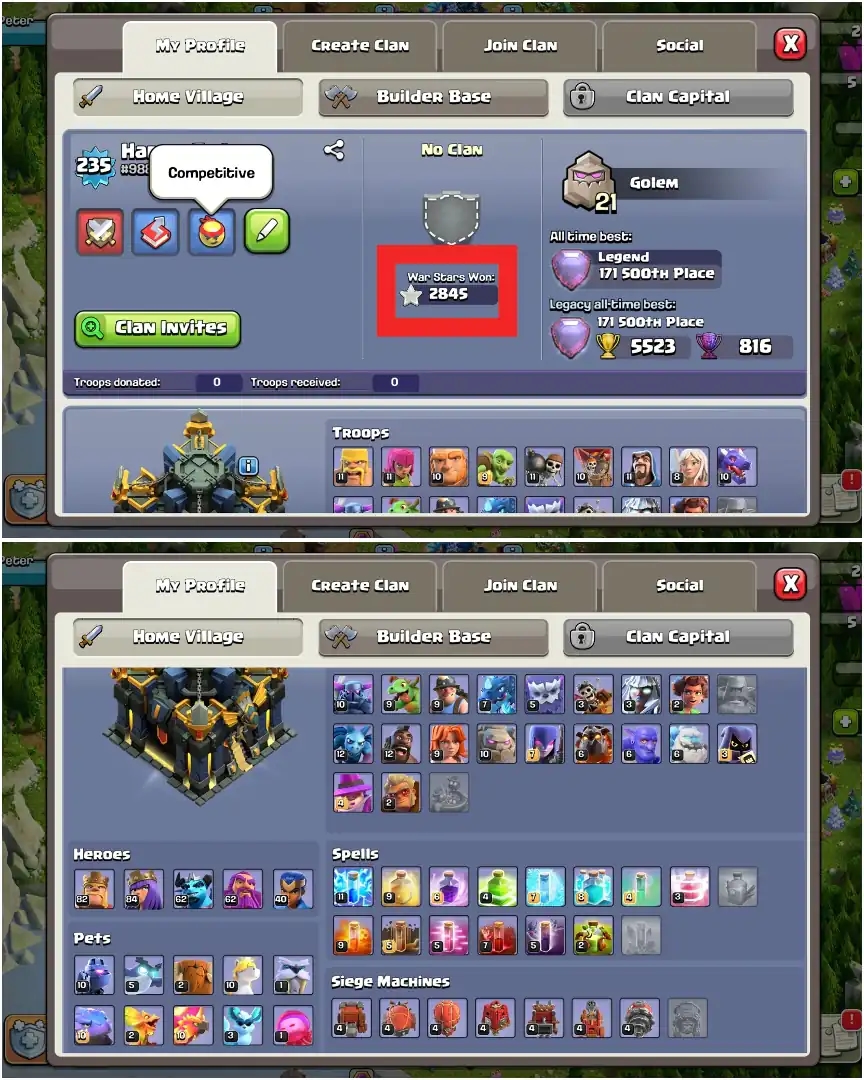 2850 HIGH WS ➤TH17 NEAR MAX ➤OLD TREE ➤HEROES: 82-84-63-62-40 ➤GG-26|FA-26|SB-20|FB-20|MM-17|LP|RS|EB ➤NC YES ➤XP-235 ➤EMAIL CHANGE AVAILABLE - Global