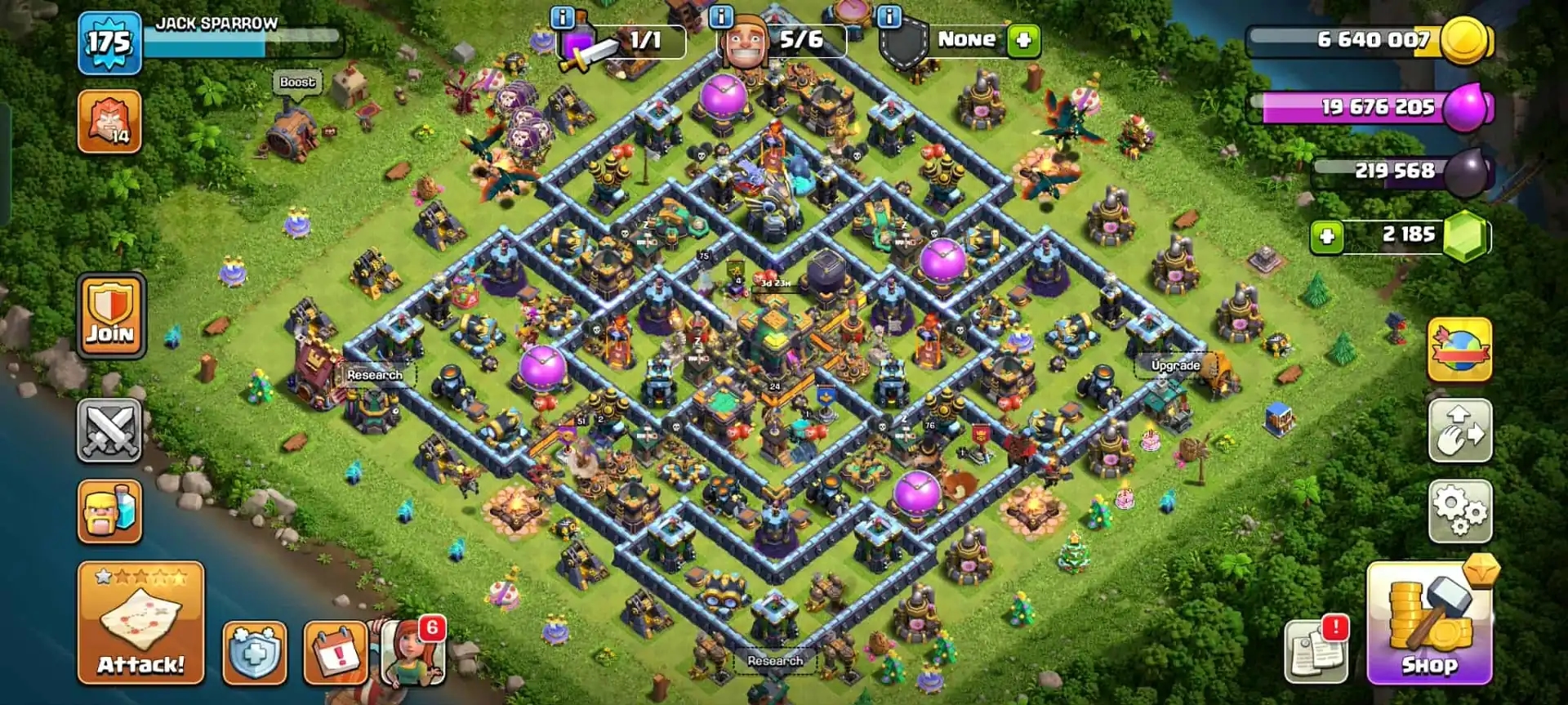 AWESOME TH 14 ACC✦7X HERO SKIN✦HERO|76|7542|51|24✦DARK BLUE WALL✦7X EPIC✦NC YES✦HIGH DFC✦6B - Global