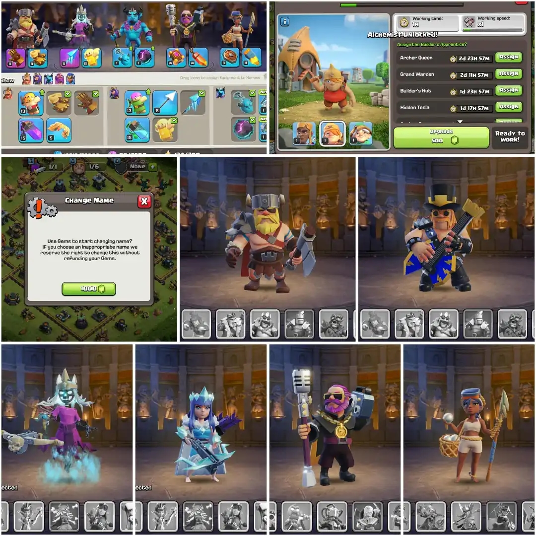 TH 14 LAB MAX✦WOW ACC✦HERO|80|80|54|56|30✦ NC YES✦6X HERO SKIN✦2 EPIC✦ALMOST MAX✦226 LEVEL✦6B - Global
