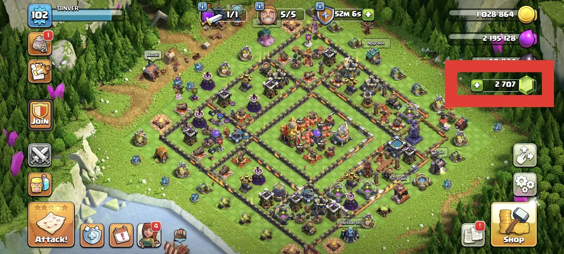 TH16 SUPER CHEAP ➤2700 GEMS AVL ➤NC YES ➤316 WS ➤HEROES: 44-38-25-15-2 ➤XP-102 ➤4X SIEGE ➤EMAIL CHANGE AVAILABLE ➤FULL ACCESS - Global