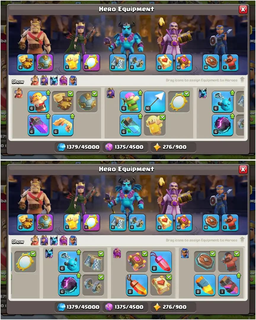 TH17 BEST DONATION | NC FREE | 6X PETS | 6X SIEGE | HEROES: 35-40-44-26-17 | 299 WS | XP-133 | 266 MEDALS | FULL ACCESS | SUPER DEAL