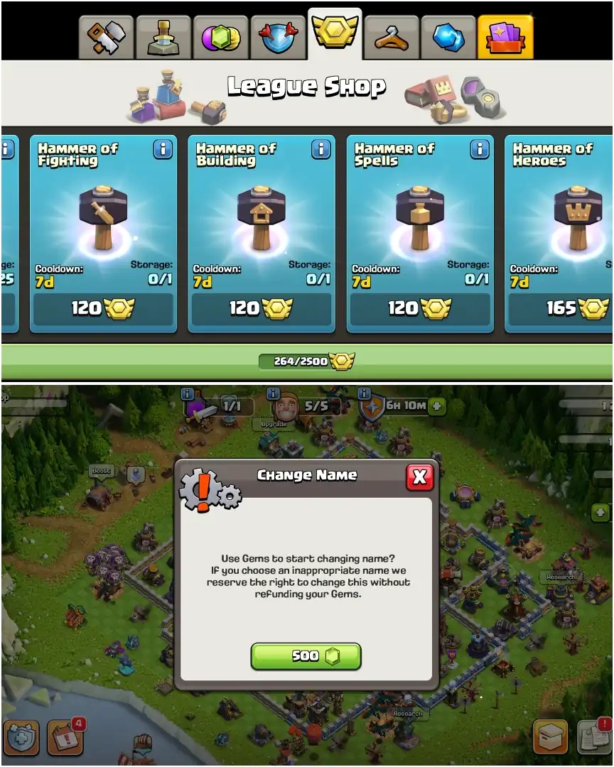 TH17 BEST DONATION ➤GD DFC ➤ALL EPIC AVL ➤HEROES: 21-30-13-12 ➤NC YES ➤XP-123 ➤6X SIEGE | 359 WS ➤264 MEDALS | FULL ACCESS - Global
