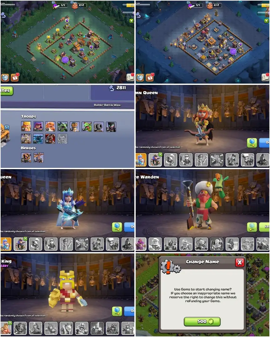 TH16 GREAT DONATION ➤NC YES ➤GOOD DFC ➤HEROES: 57-57-47-27-19 ➤677 WS ➤7X SIEGE ➤XP-167 ➤4X PETS ➤BEST DEAL ➤FULL ACCESS - Global