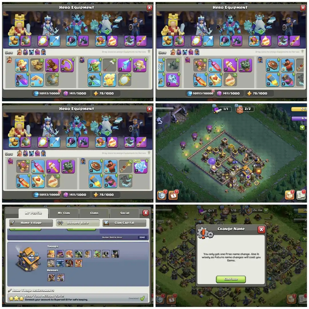 EXP-280 | TH18 MAX | TH18 5 HERO | 5 EPIC MAX OTHERS HIGH | HEROS- 105-105-95-80-55 | 14 EPIC EQUIPMENT | NC-FREE - Global