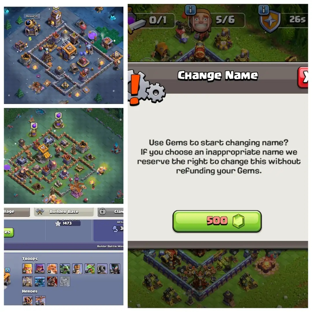 Christmas Offer🎄Th 17 Super Quality Account🎄Heros 95-92-53-67-42🎄Purple Wall🎄Epic Equipment🎄Lab+Def Super Quality - Global