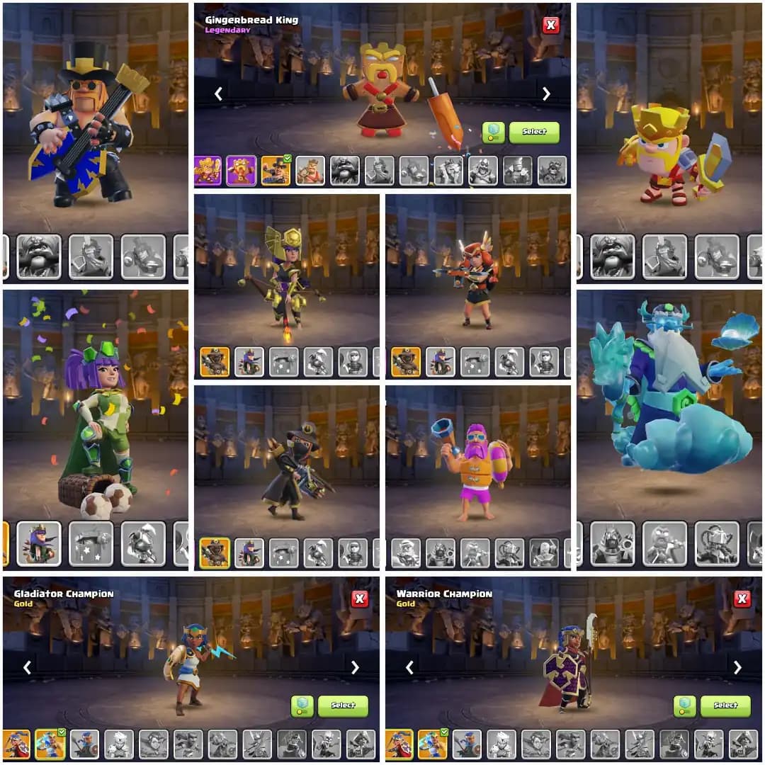 BEST DEAL✦TH 16 AWESOME ACC ✦HERO|81|86|60|57|31✦HIGH EPIC ✦11X HERO SKIN✦HIGH DFC✦NC YES✦BUILDER APP MAX✦VERY GD PROFILE✦6B✦HIGH WALL