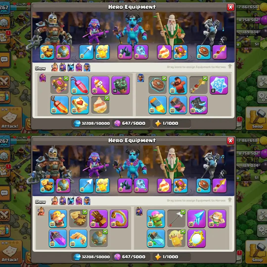 【78 Global Rank➜13 Epic Max】✦Premium Th18 Max✦【5 Hero Max➜5200 War Star】✦Xp➾267✦Nothing Left Upgrade✦Full Ownership✦