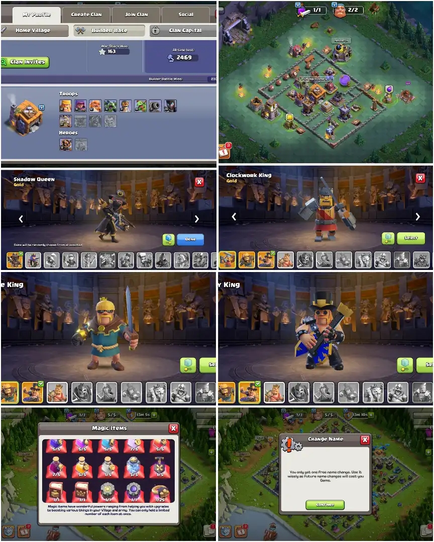 SUPER DEAL ➤TH16 GREAT DONATION ➤NC FREE ➤HEROES: 47-44-33-13-1 ➤HIGH DFC ➤163 WS ➤XP-115 ➤4X SKIN ➤4X SIEGE ➤FULL ACCESS - Global