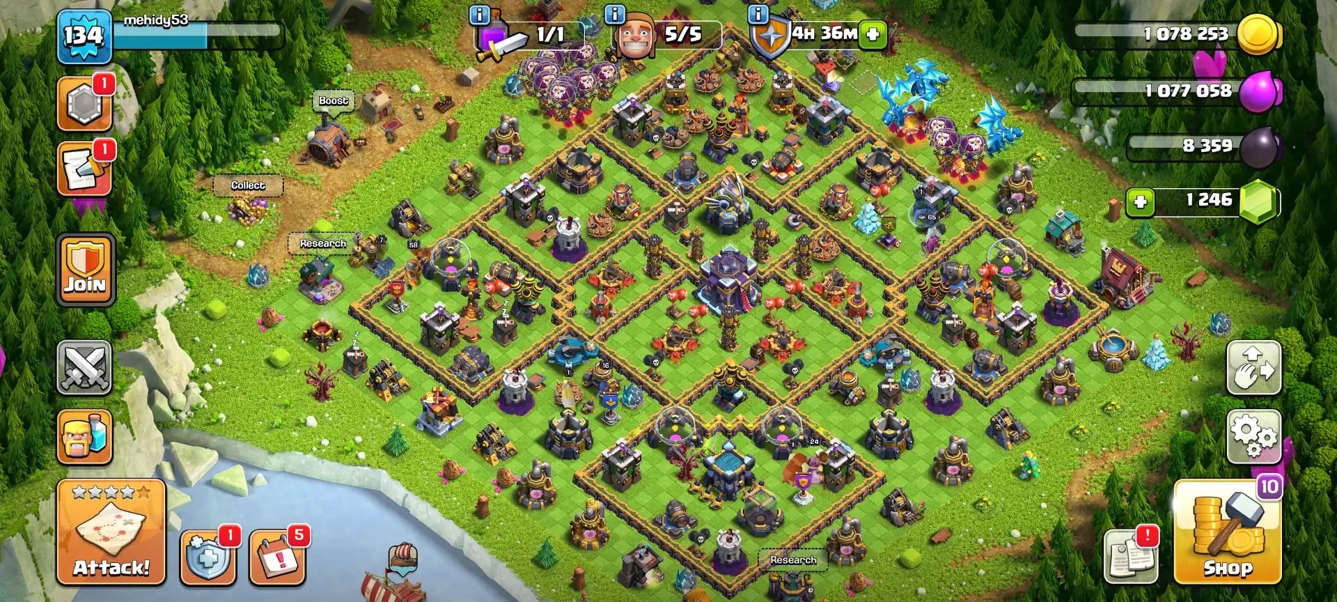 BEST DEAL ➤TH15 NEAR MAX ➤GOLDEN WALL ➤HEROES: 58-65-43-24-16 ➤EPIC YES ➤558 WS ➤XP-132 ➤PIXEL SCENERY ➤FULL ACCESS - Global