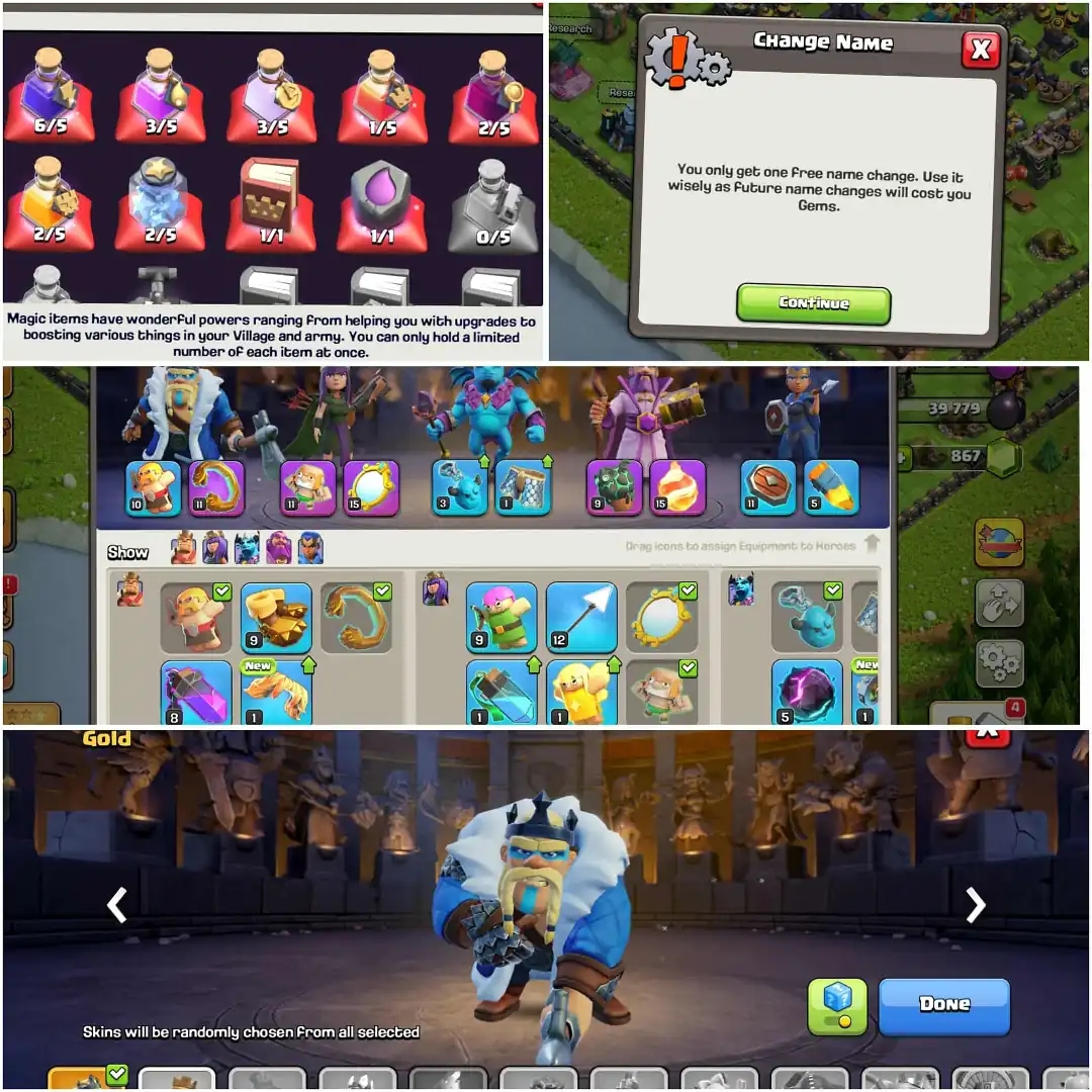 TH 16 PERFECT DONATIONS ✦HERO|16|49|29|14|5✦HIGH DFC✦VERY HIGH EPIC LEVEL ✦NC YES✦5 BUILDER✦HIGH PROFILE✦ - Global