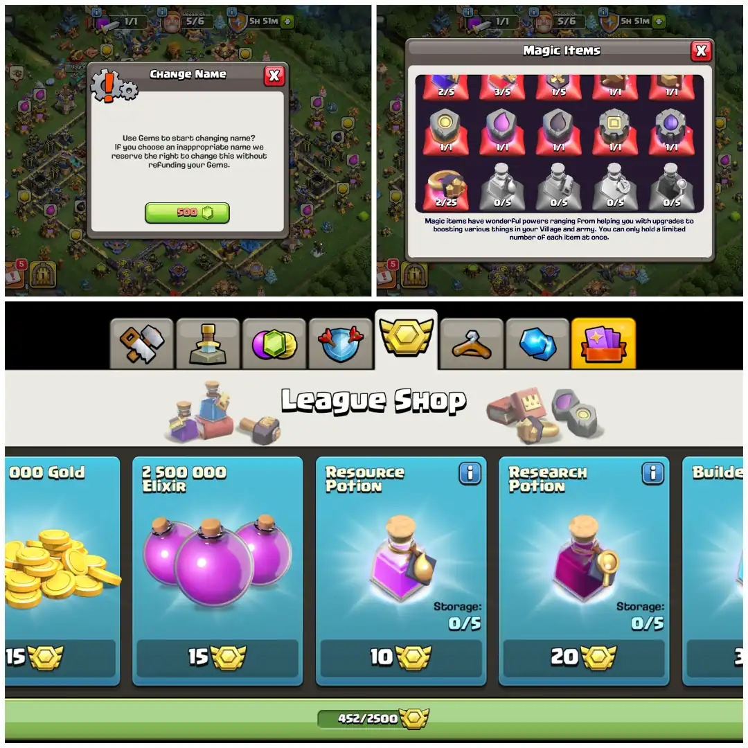 TH18 Premium Max 👑 XP 264 👑 Mostly Max Account 👑 19 Hero Skins 👑 Fully Stacked 👑 All 15 Epic Equipments 👑 5 Epics Max 👑 Instant Delivery - Global