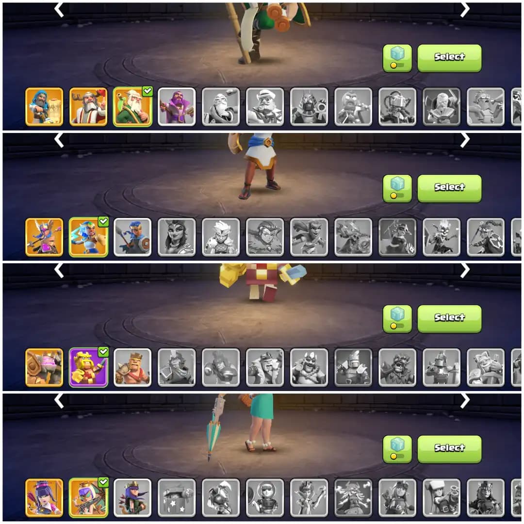 TH18 Almost Max π XP 241 π 7 Epic Equipments π 2 Epics Max π BK100 AQ100 MP86 GW78 RC50 π Name Changeable π 9 Skins π Instant Delivery