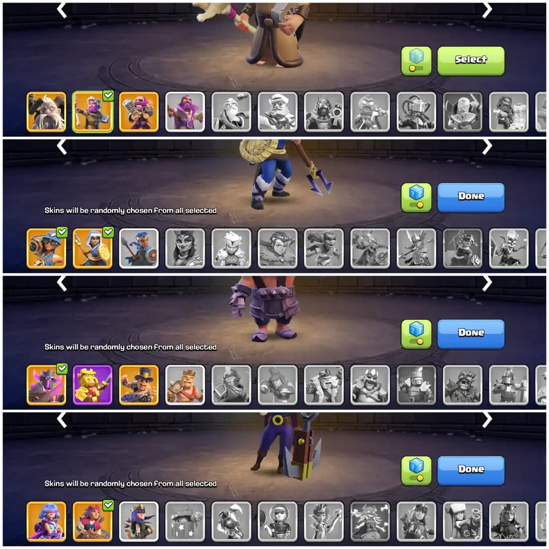 TH16 Near Max π₯ XP 218 π₯ 9 Epic Equipments π₯ Heroes BK76 AQ90 MP58 GW57 RC34 π₯ Painter Scenery π₯ 10 Hero Skins π₯