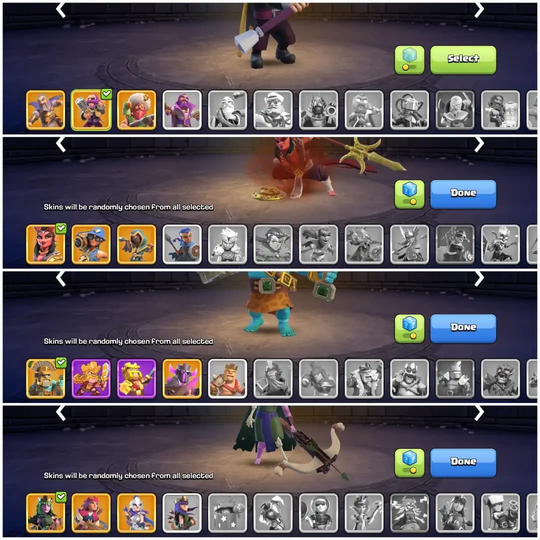 TH18 Mostly Maxed π XP 263 π 14 Epic Equipments π 25 Equipments Max π 3600 Plus War Stars π 13 Hero Skins π Full Max Builder Hall 7K Rank π