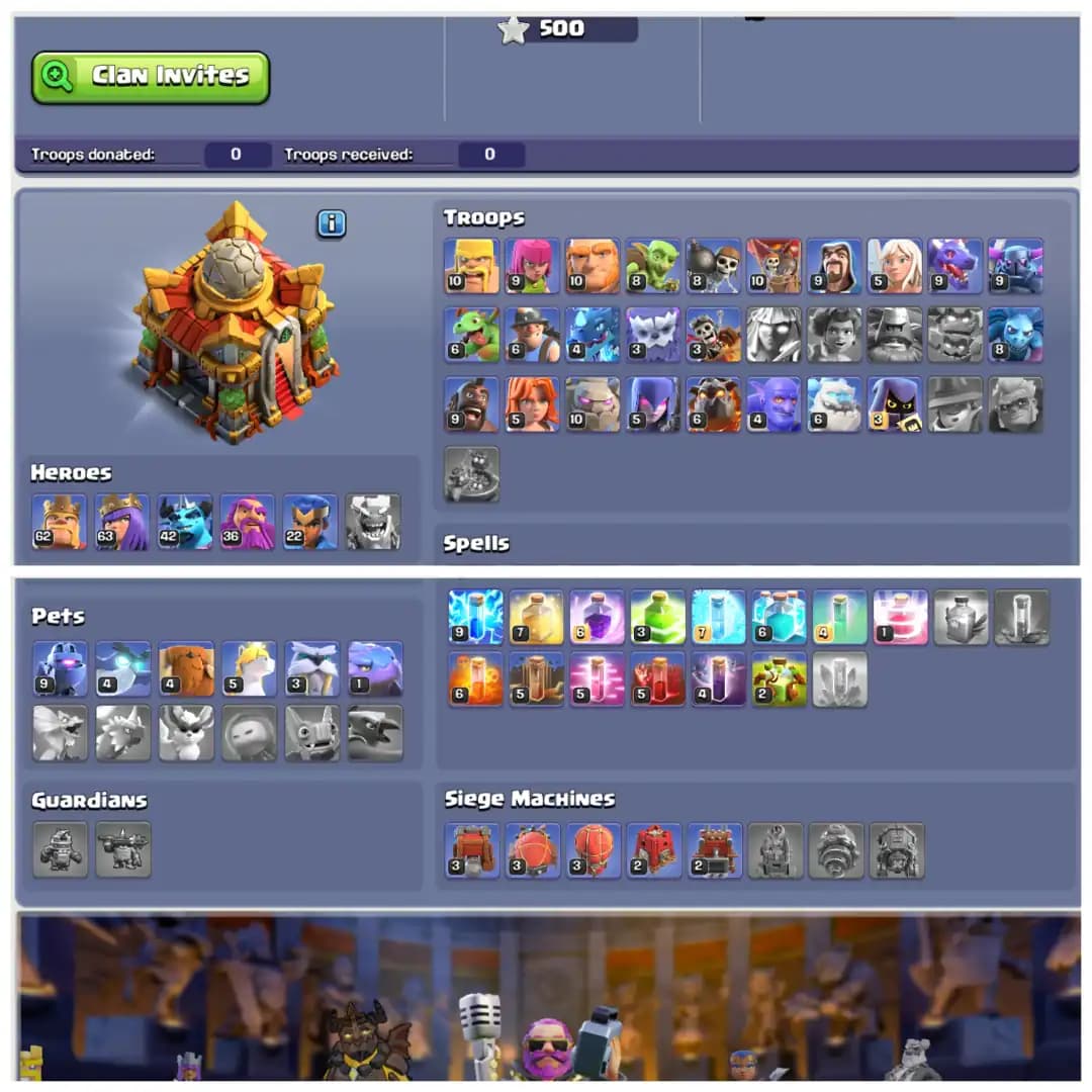 π± TH16 SEMI MAX π± XP 155 π± 4 EPIC EQUIPMENTS π± BK 62 AQ 63 MP 42 GW 36 RC 22 π± GOLDEN WALLS π± 6 SKINS π± LOADED ITEMS π±
