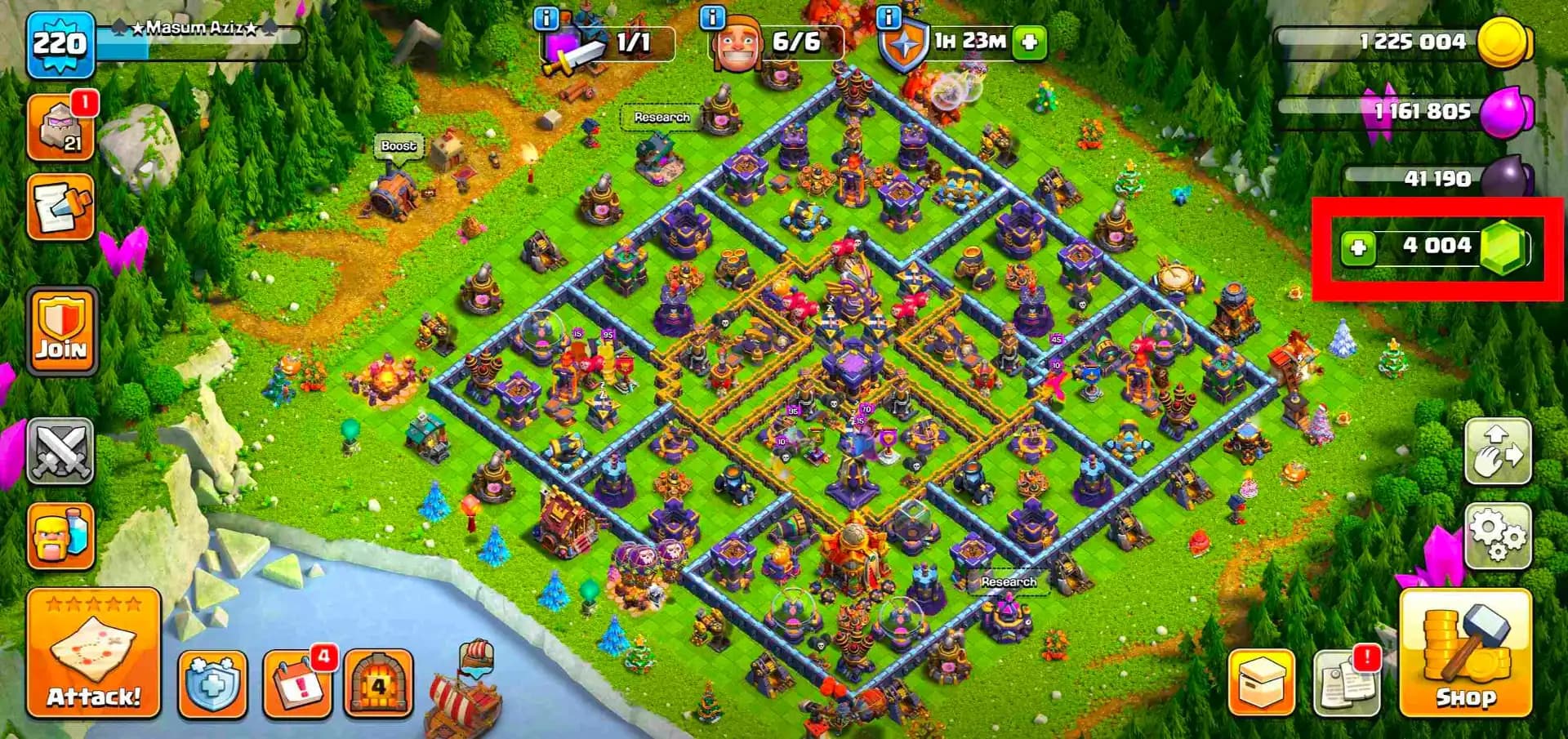 SUPER DEAL | TH16 NEAR MAX | 4000 GEMS | XP-220 | HEROES: 80-88-61-59-32 | 2788 WS | 895 MEDALS | NC YES | FULL ACCESS | 6B