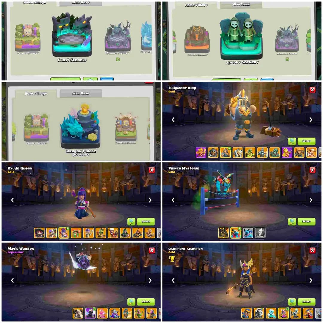 【6 HERO MAX 100%】➤TH18 FULLY MAX➤【15/15 GEAR EPIC MAX】➤COMPLETE MAX ACCOUNT➤XP-276➤RARE ACCOUNT➤HUGE HERO SKIN | FULL ACCESS