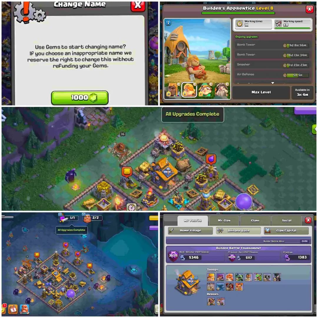 【6 HERO MAX 100%】➤TH18 FULLY MAX➤【15/15 GEAR EPIC MAX】➤COMPLETE MAX ACCOUNT➤XP-276➤RARE ACCOUNT➤HUGE HERO SKIN | FULL ACCESS